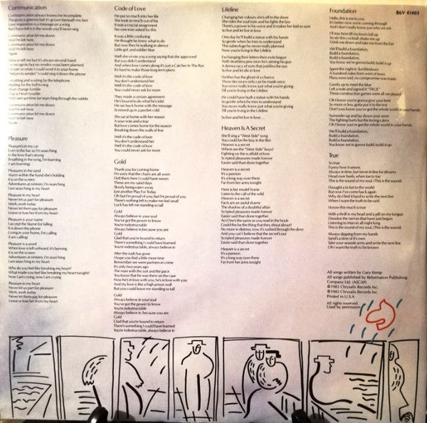 Spandau Ballet : True (LP, Album, PRC)