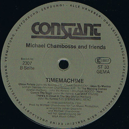 Michael Chambosse And Friends : The Timemachine (LP, Album, Gat)