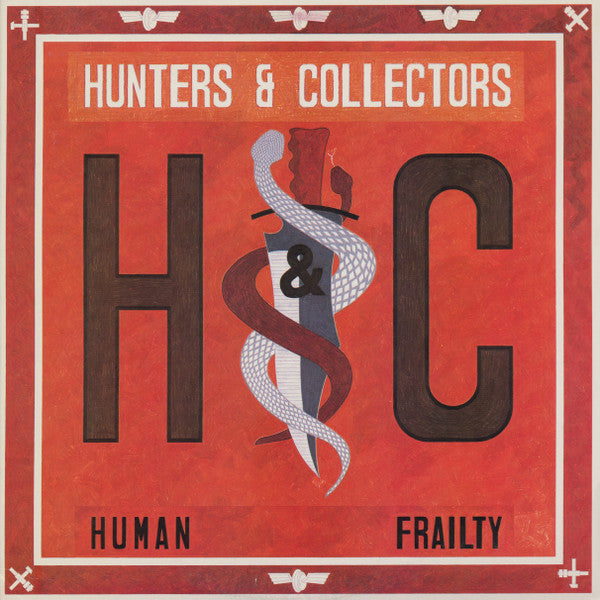 Hunters & Collectors : Human Frailty (LP, Album, Glo)