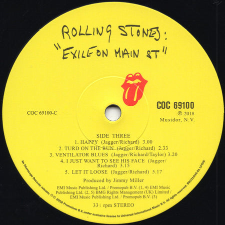 Rolling Stones* : Exile On Main St (2xLP, Album, RE, RM, 180)