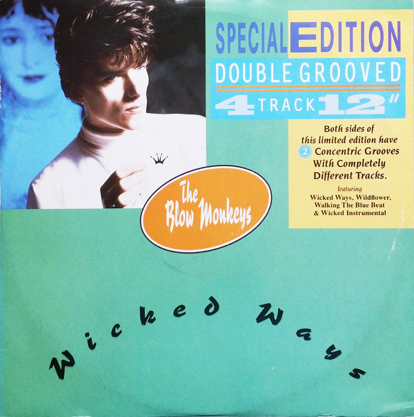 The Blow Monkeys : Wicked Ways (12", Single, Ltd, S/Edition, Dou)