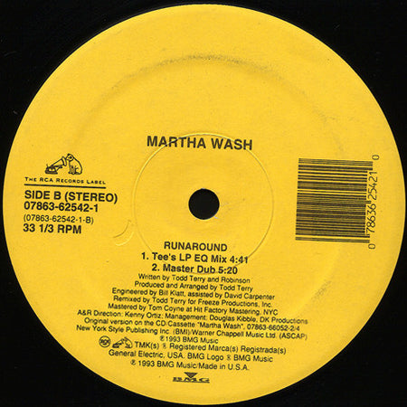 Martha Wash : Runaround (12")