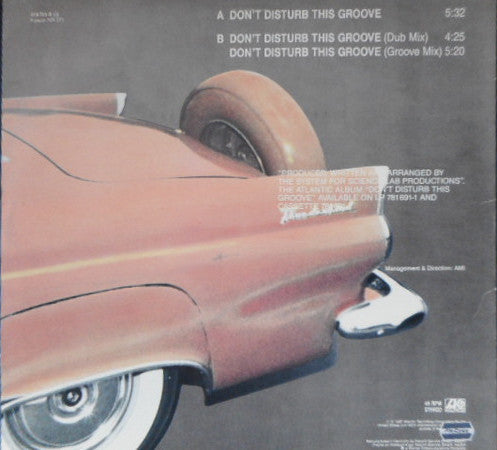 The System : Don't Disturb This Groove (12")