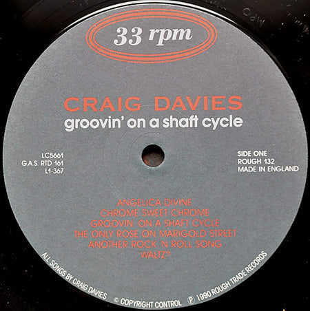 Craig Davies : Groovin' On A Shaft Cycle (LP, Album)