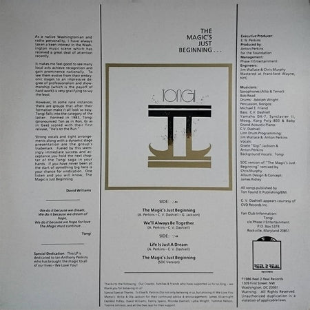 Tongi : The Magic's Just Beginning... (12", EP)