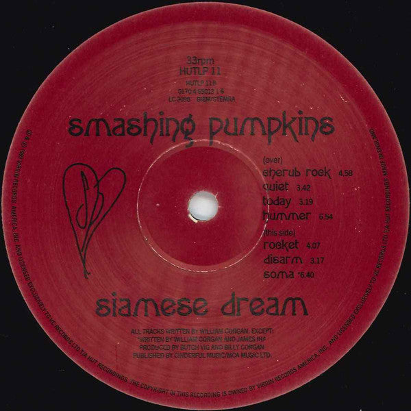 The Smashing Pumpkins : Siamese Dream (2xLP, Album, Gat)