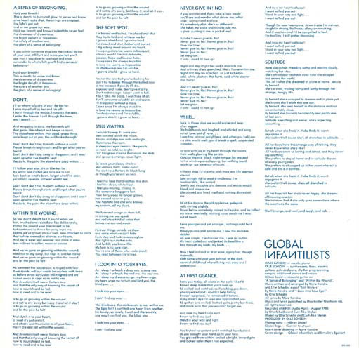 Global Infantilists : A Sense Of Belonging (LP, Album)