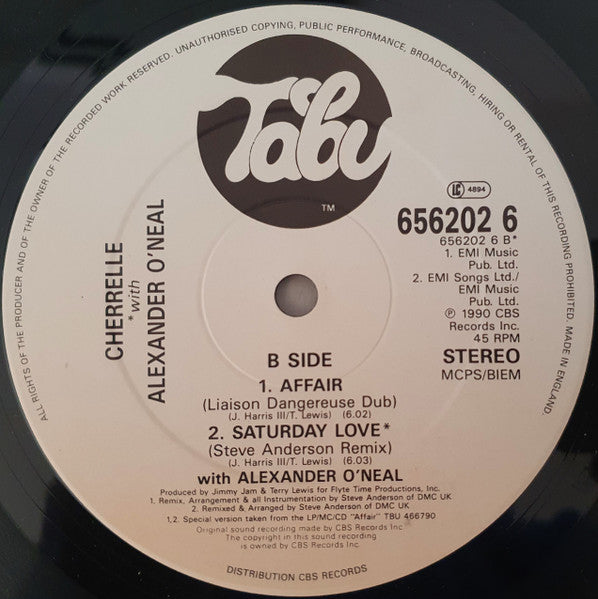 Cherrelle : Affair (Remixed) (12")