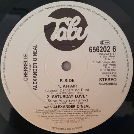 Cherrelle : Affair (Remixed) (12")