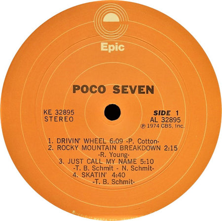 Poco (3) : Poco Seven (LP, Album, Ter)