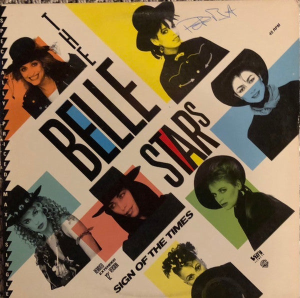The Belle Stars : Sign Of The Times (12", Maxi, Spe)