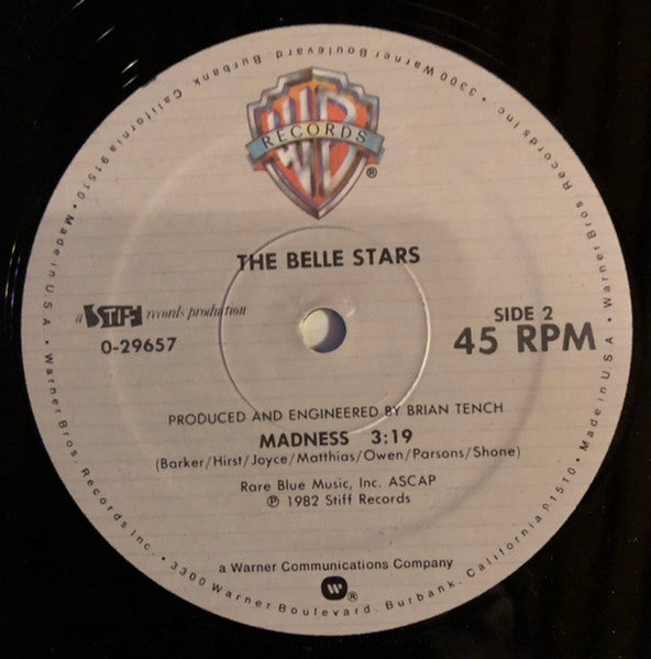 The Belle Stars : Sign Of The Times (12", Maxi, Spe)