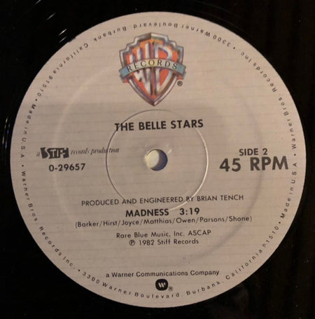 The Belle Stars : Sign Of The Times (12", Maxi, Spe)