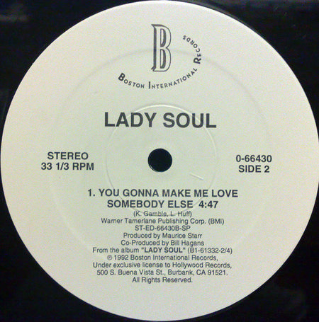 Lady Soul : Don't Forget About Me (12")
