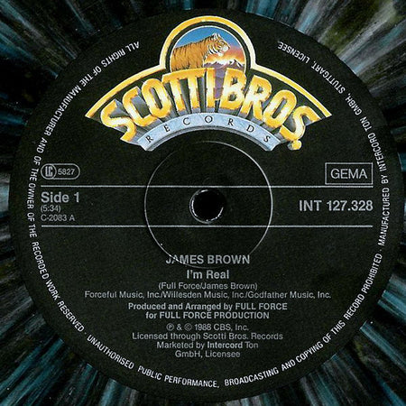 James Brown : I'm Real (12", Maxi, Gre)
