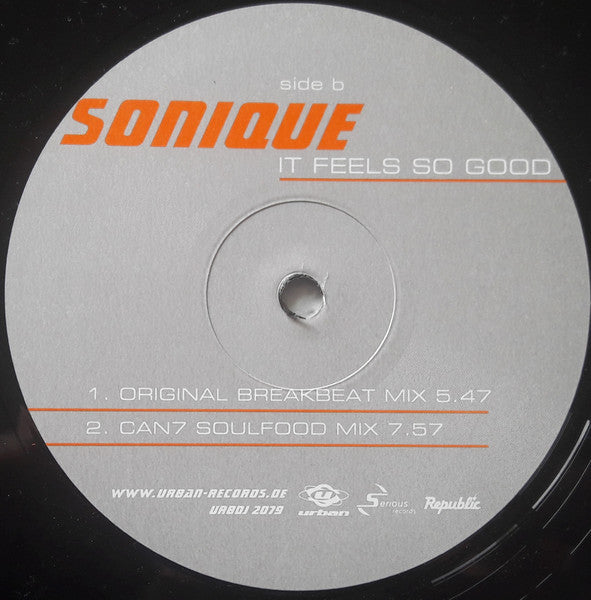 Sonique : It Feels So Good (12")
