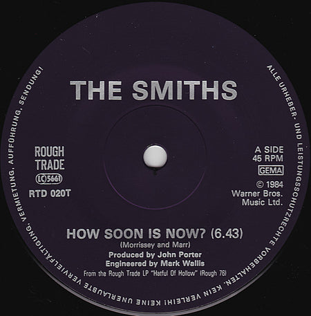 The Smiths : How Soon Is Now? (12", Maxi)
