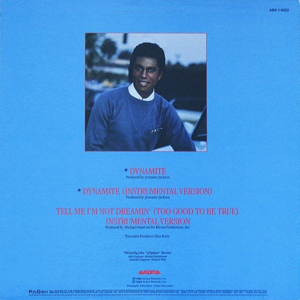 Jermaine Jackson : Dynamite (12", Maxi)