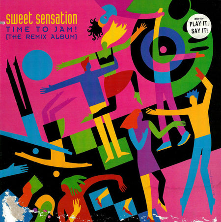 Sweet Sensation : Time To Jam! (The Remix Album) (LP, Album)