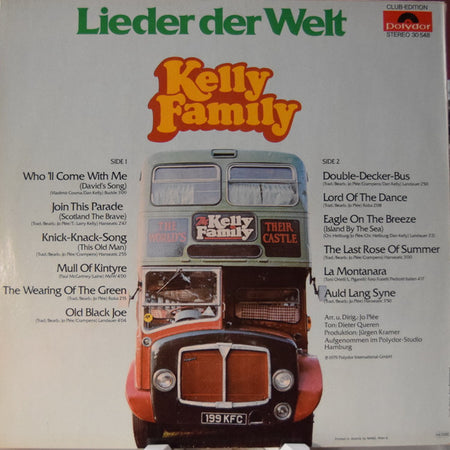 The Kelly Family : Lieder Der Welt (LP, Album, Club)