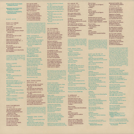 Linda Ronstadt : Canciones De Mi Padre (LP, Album, Spe)