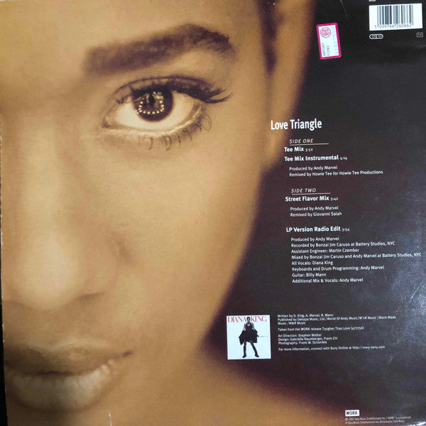 Diana King : Love Triangle (12", Maxi)