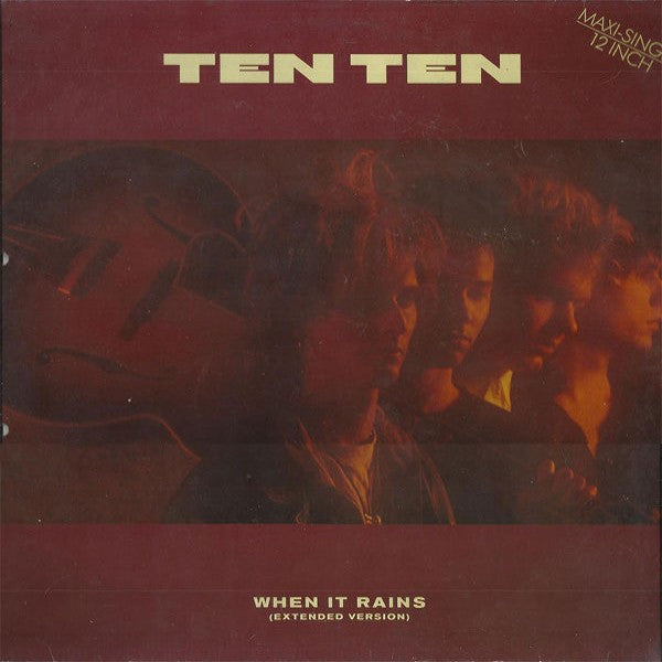 Ten Ten (2) : When It Rains (12", Maxi)