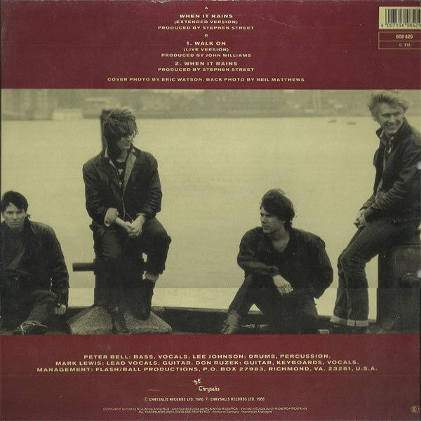 Ten Ten (2) : When It Rains (12", Maxi)