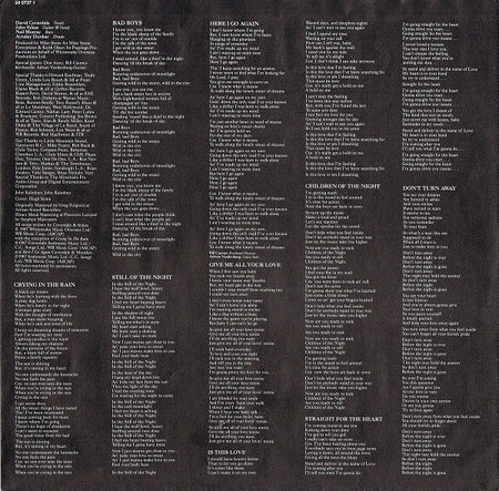 Whitesnake : 1987 (LP, Album)