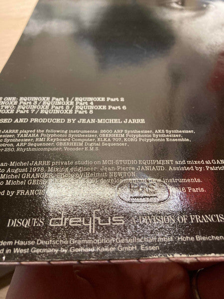 Jean-Michel Jarre : Equinoxe (LP, Album, RP, Inj)