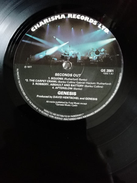 Genesis : Seconds Out (2xLP, Album)