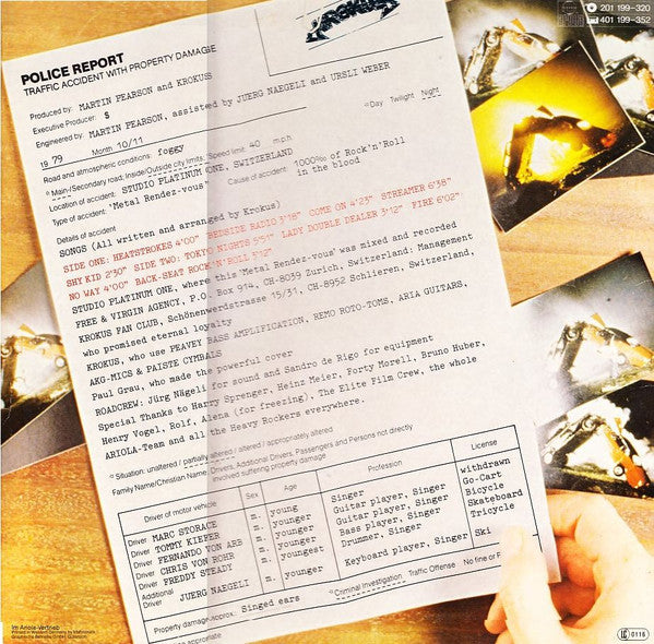 Krokus : Metal Rendez-vous (LP, Album)