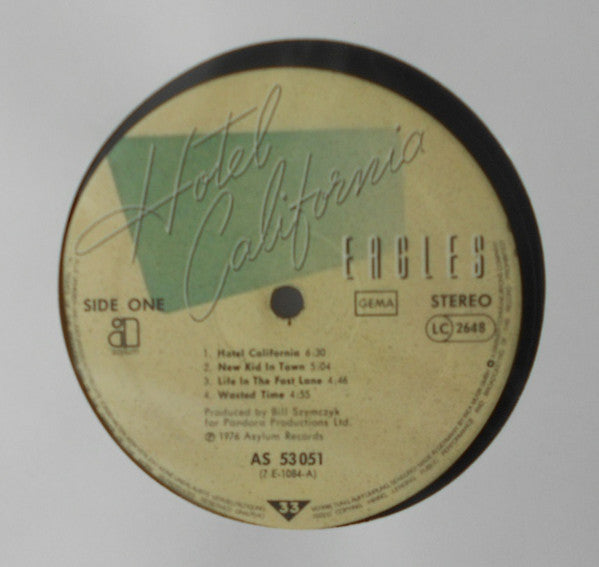 Eagles : Hotel California (LP, Album, RE, Gat)
