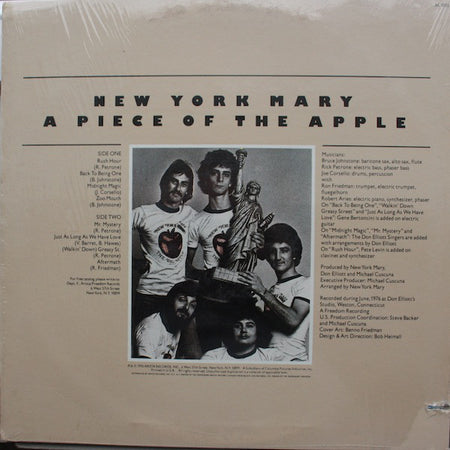 New York Mary : A Piece Of The Apple (LP, Album)