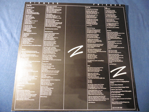 Ian Matthews* : Siamese Friends (LP, Album)