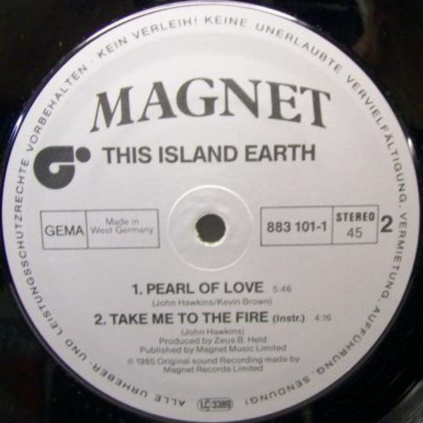 This Island Earth : Take Me To The Fire (12", Maxi)