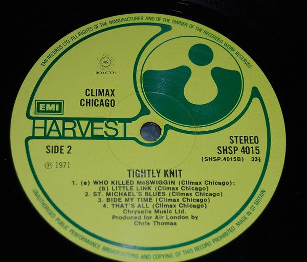 Climax Chicago* : Tightly Knit (LP, Album, RE)