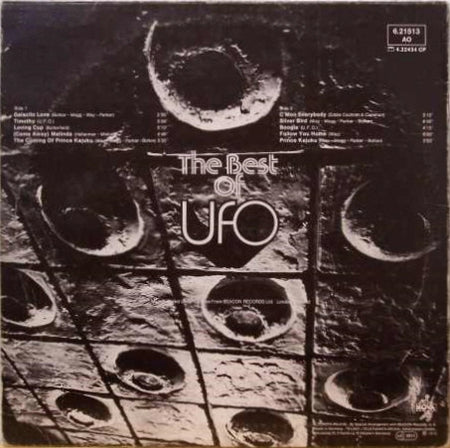 UFO (5) : The Best Of UFO (LP, Comp, RP)