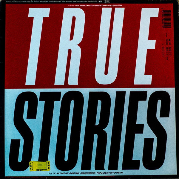 Talking Heads : True Stories (LP, Album)