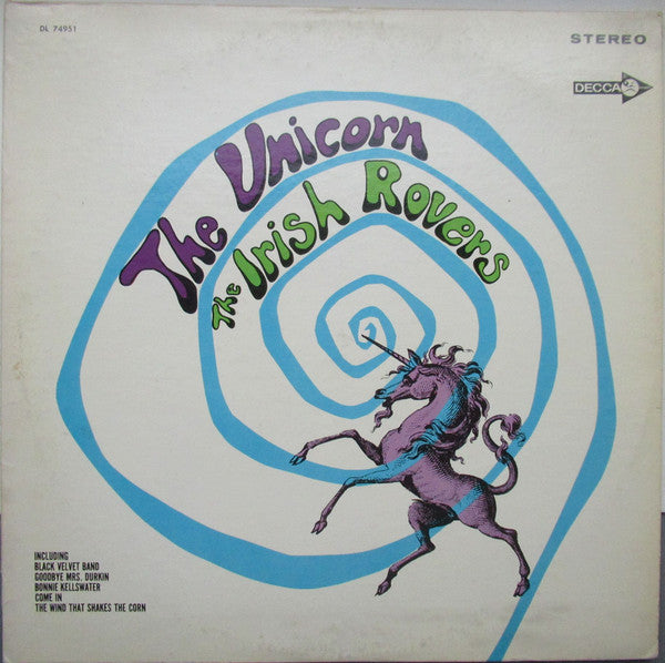 The Irish Rovers : The Unicorn (LP, Album, Glo)
