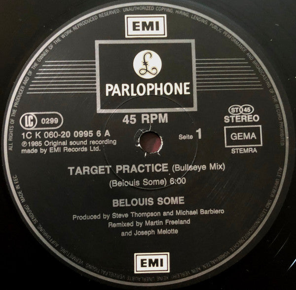 Belouis Some : Target Practice (12", Maxi)