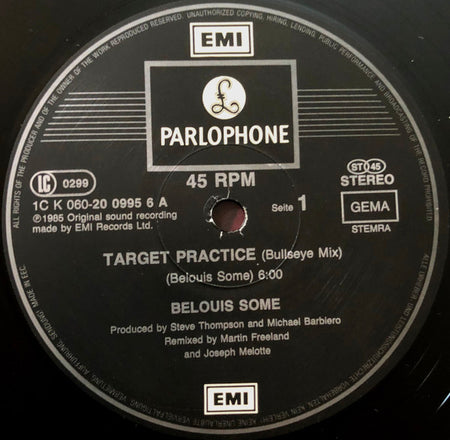 Belouis Some : Target Practice (12", Maxi)