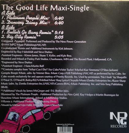 The New Power Generation : The Good Life (12")
