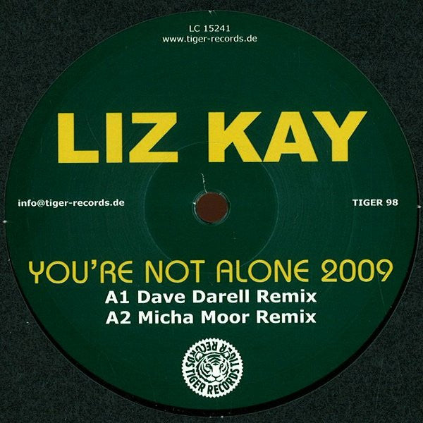 Liz Kay : You're Not Alone 2009 (12")