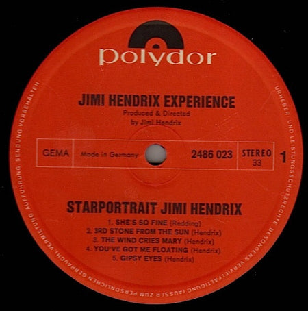 The Jimi Hendrix Experience : Starportrait Jimi Hendrix (2xLP, Comp, RE, RP + Box)