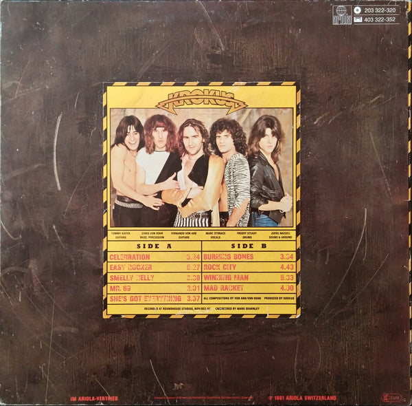 Krokus : Hardware (LP, Album)