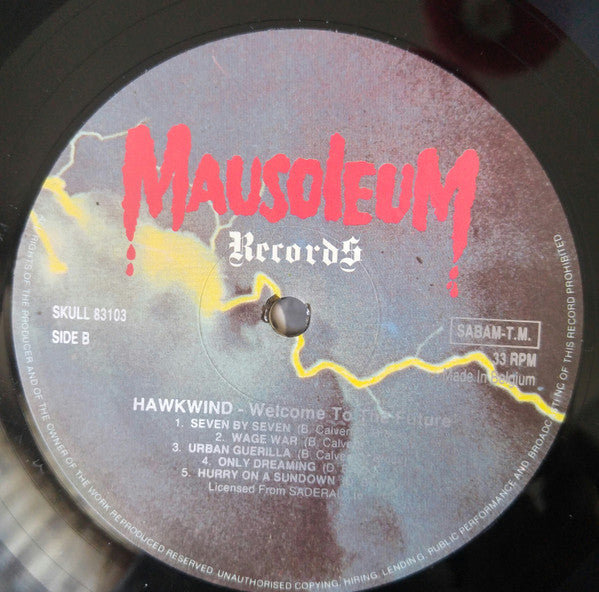 Hawkwind : Welcome To The Future (LP, Comp)