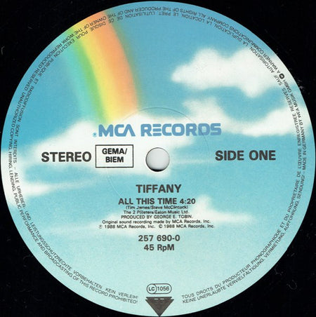 Tiffany : All This Time (12")