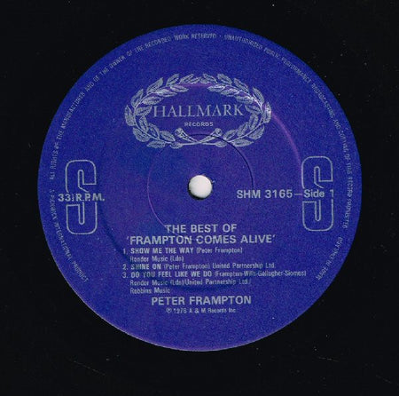 Peter Frampton : The Best Of Frampton Comes Alive! (LP, Comp)