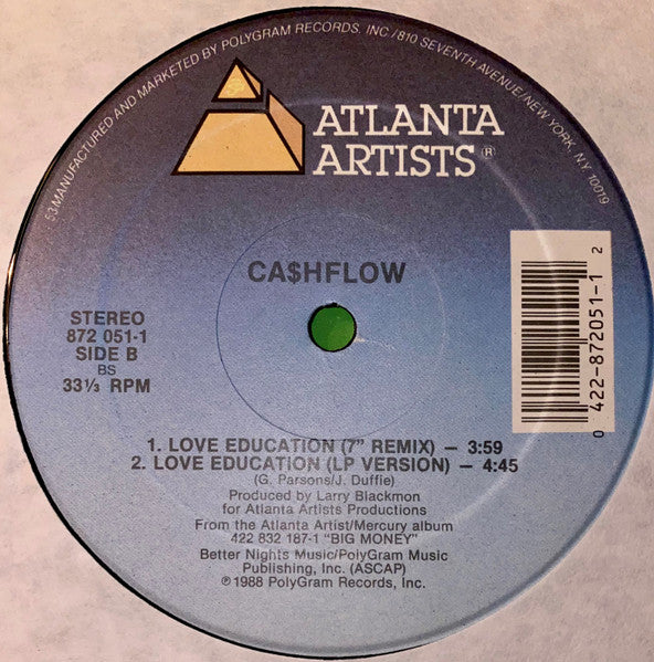 Ca$hflow : Love Education (12", Single)